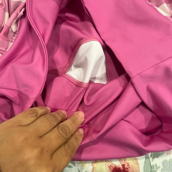 Nike Pink Plaid Mini Skirt - Picture 7 of 8